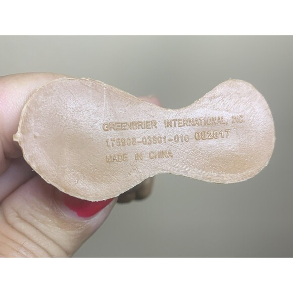 2 Greenbrier International Plastic Brown Army Men Lot 4" Tall - Picture 6 of 6